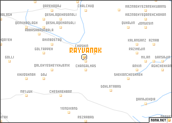 map of Rāyvānak