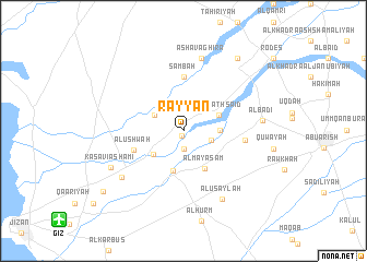 map of Rayyān