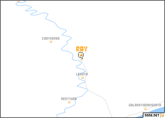 map of (( Ray ))