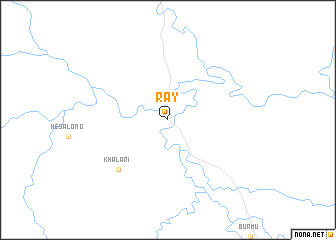 map of Rāy