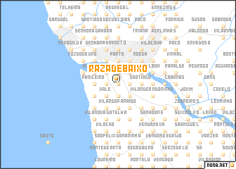 map of Raza de Baixo