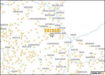 map of Razagai