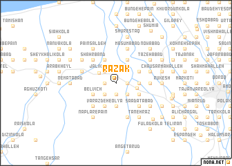 map of Razak