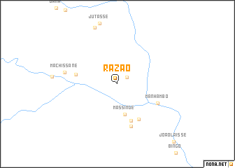 map of Razão