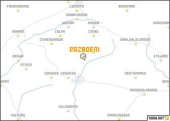 map of Războeni