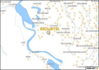 map of Rāzi Jatoi