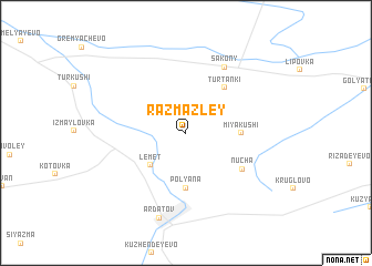 map of Razmazley