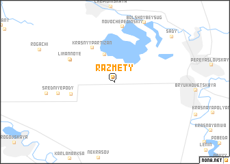 map of Razmety