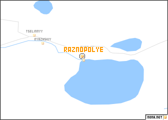 map of Raznopol\