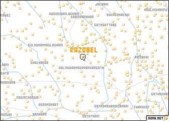 map of Rāzo Bel