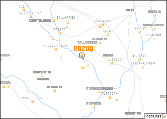 map of Razuq