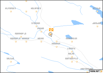 map of Rå