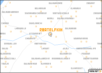 map of Rbat El Fkih