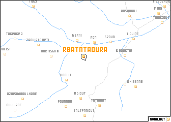 map of Rbat nʼTaoura