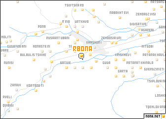 map of Rbona