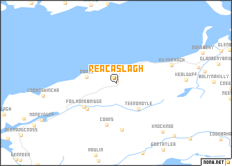 map of Reacaslagh