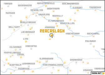 map of Reacaslagh