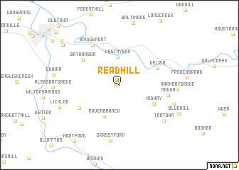 map of Read Hill