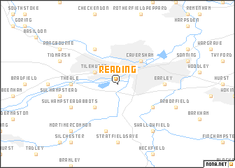 map of Reading