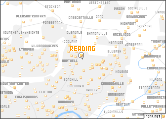 map of Reading