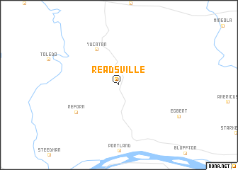 map of Readsville