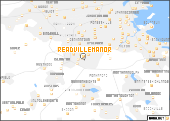 map of Readville Manor