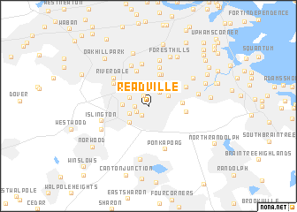 map of Readville