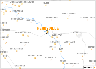 map of Readyville