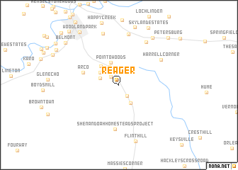 map of Reager