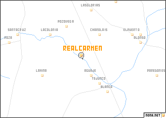 map of Real Carmen