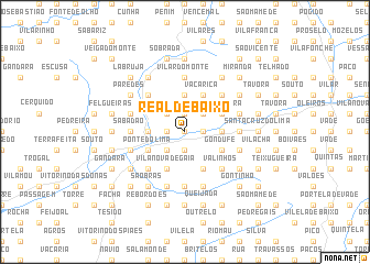 map of Real de Baixo