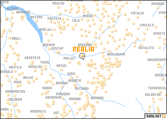 map of Realia