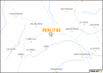 map of Realitos