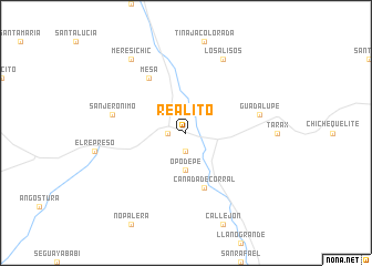 map of Realito