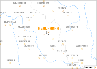 map of Real Pampa