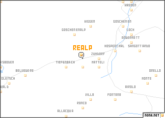 map of Realp