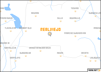 map of Real Viejo
