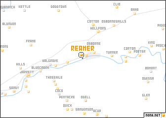 map of Reamer