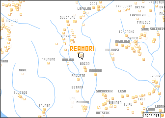 map of Reamori