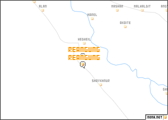 map of Reangung