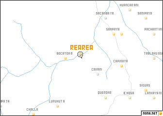 map of Rea Rea