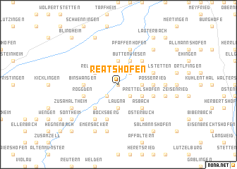 map of Reatshofen