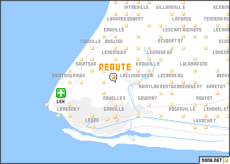 map of Réaute