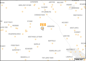 map of Rea