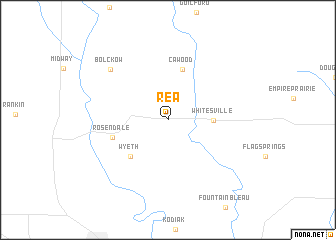 map of Rea