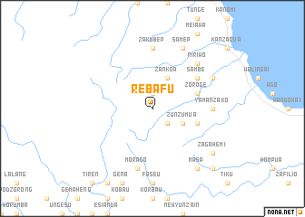 map of Rebafu