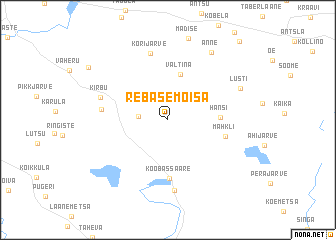 map of Rebasemõisa