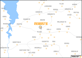 map of Rebaste