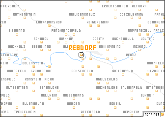 map of Rebdorf