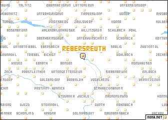 map of Rebersreuth